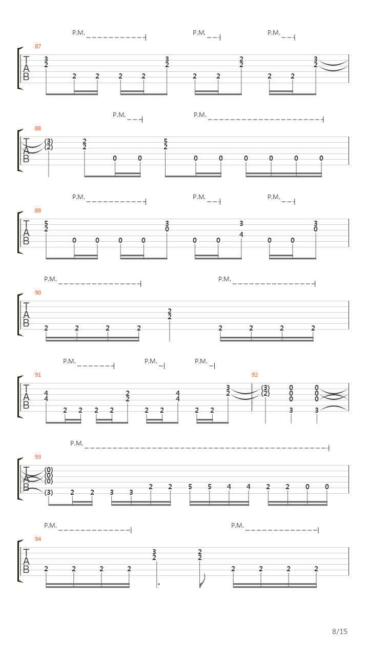 Cross The Line吉他谱