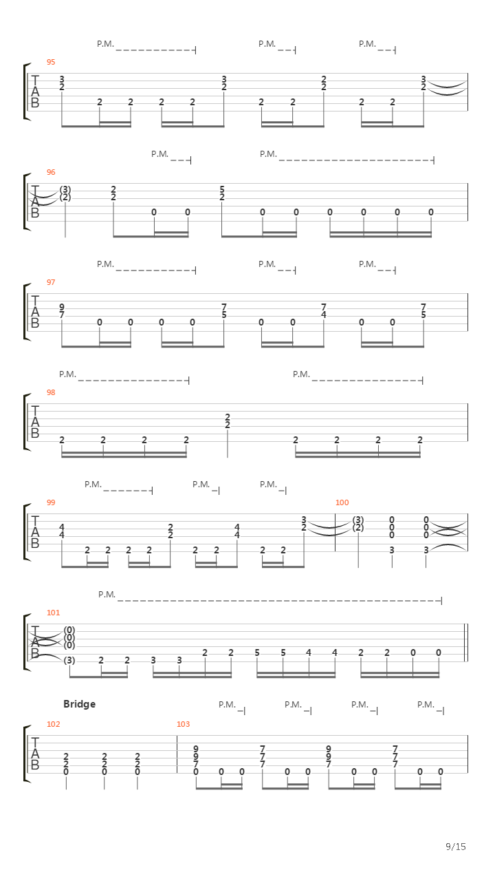 Cross The Line吉他谱