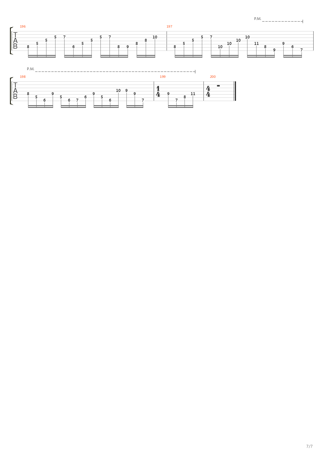 Ataraxia吉他谱