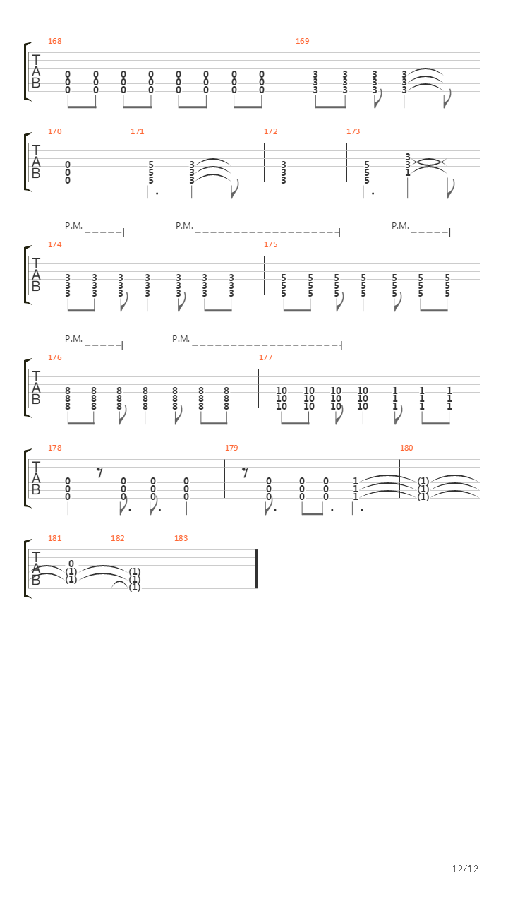 Ghost吉他谱