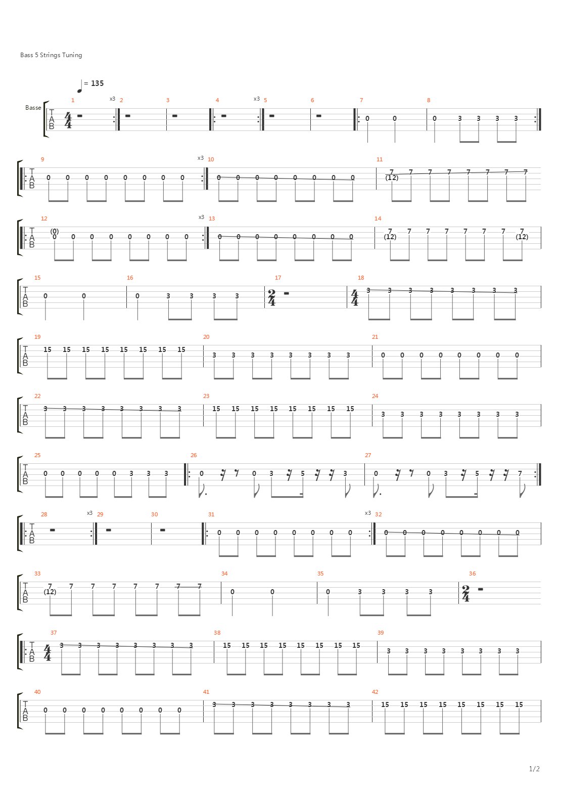 Barcelona吉他谱