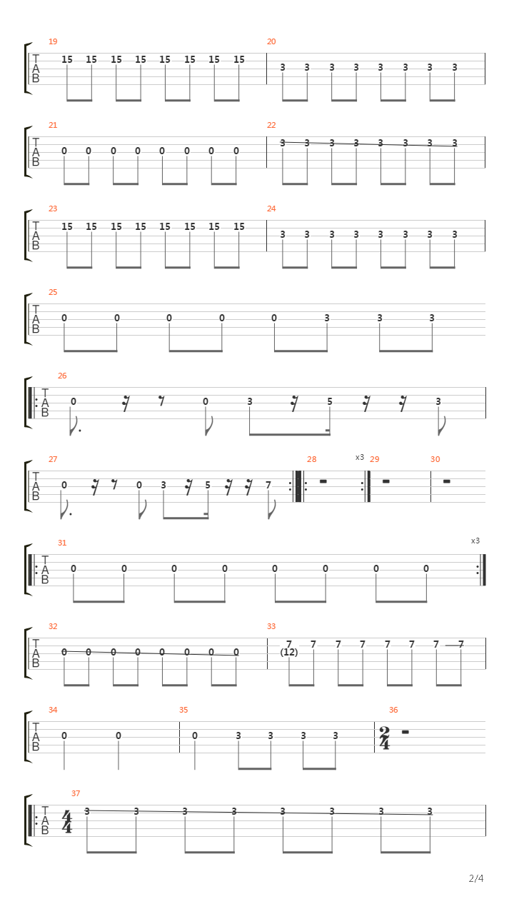 Barcelona吉他谱