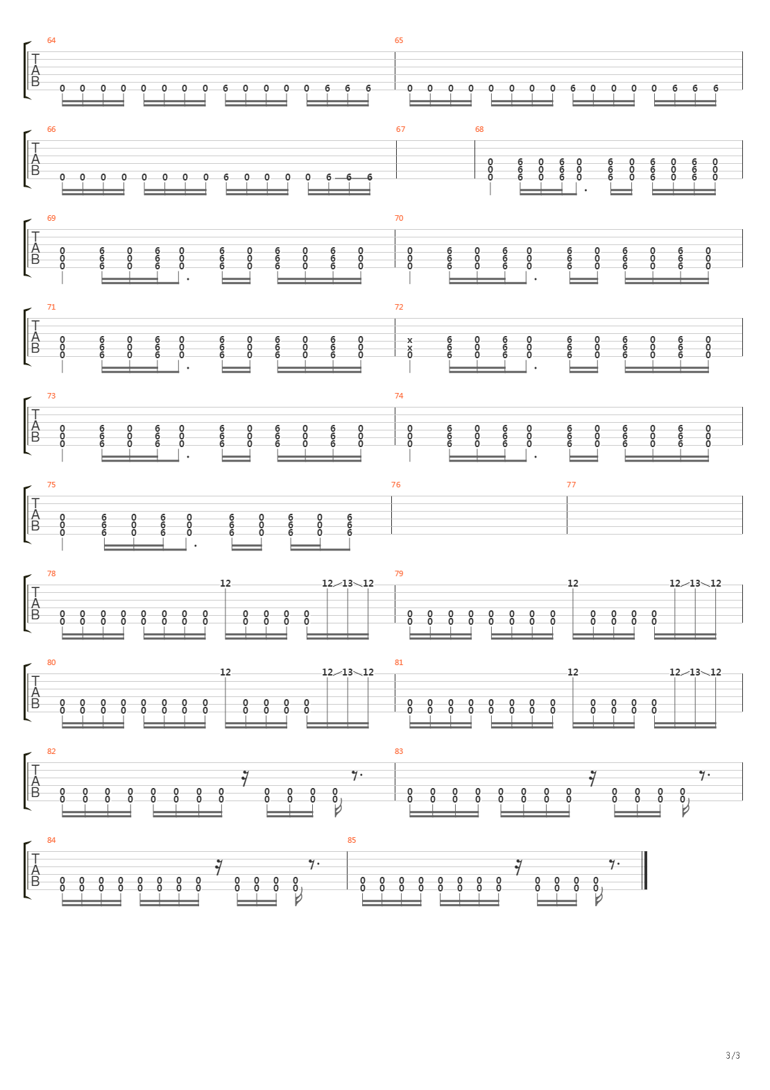 Kongen吉他谱