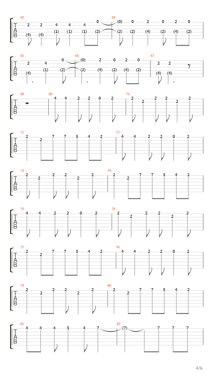 Kovemmat Kadet吉他谱