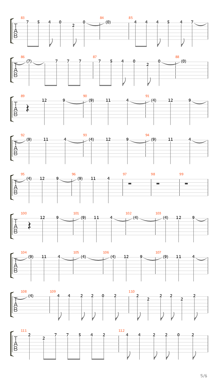 Kovemmat Kadet吉他谱