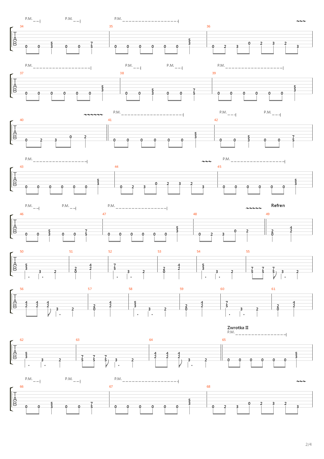 Sanhedryn吉他谱