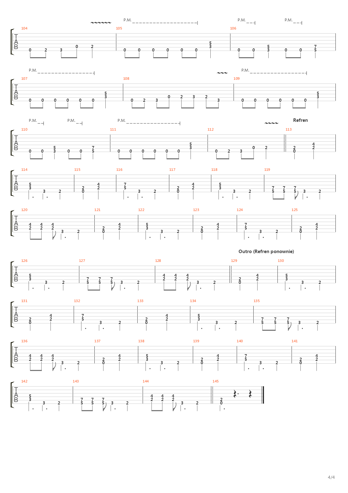 Sanhedryn吉他谱
