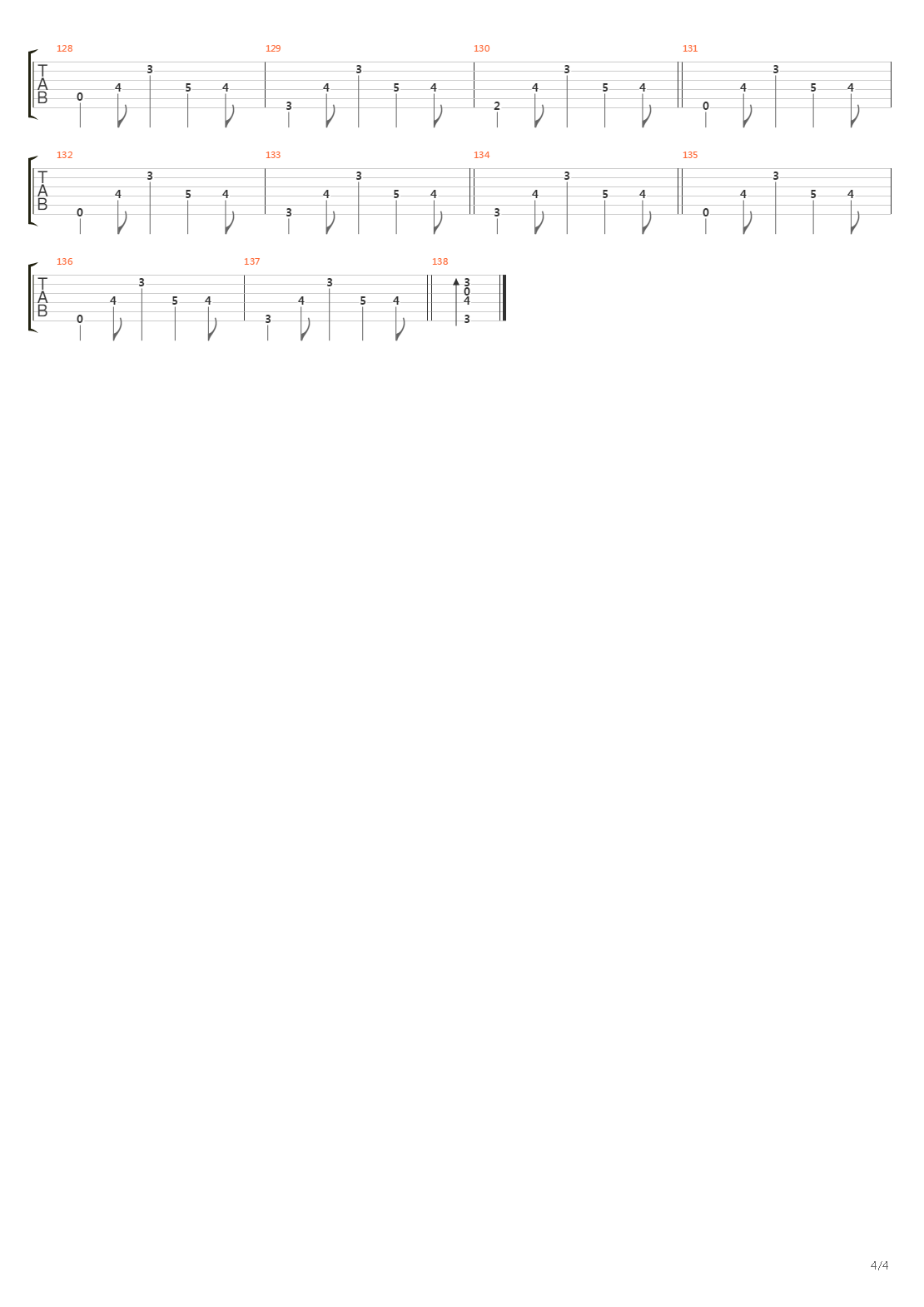 Flchten吉他谱