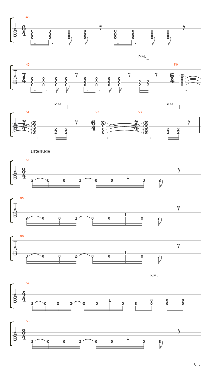 Crystal Lake吉他谱