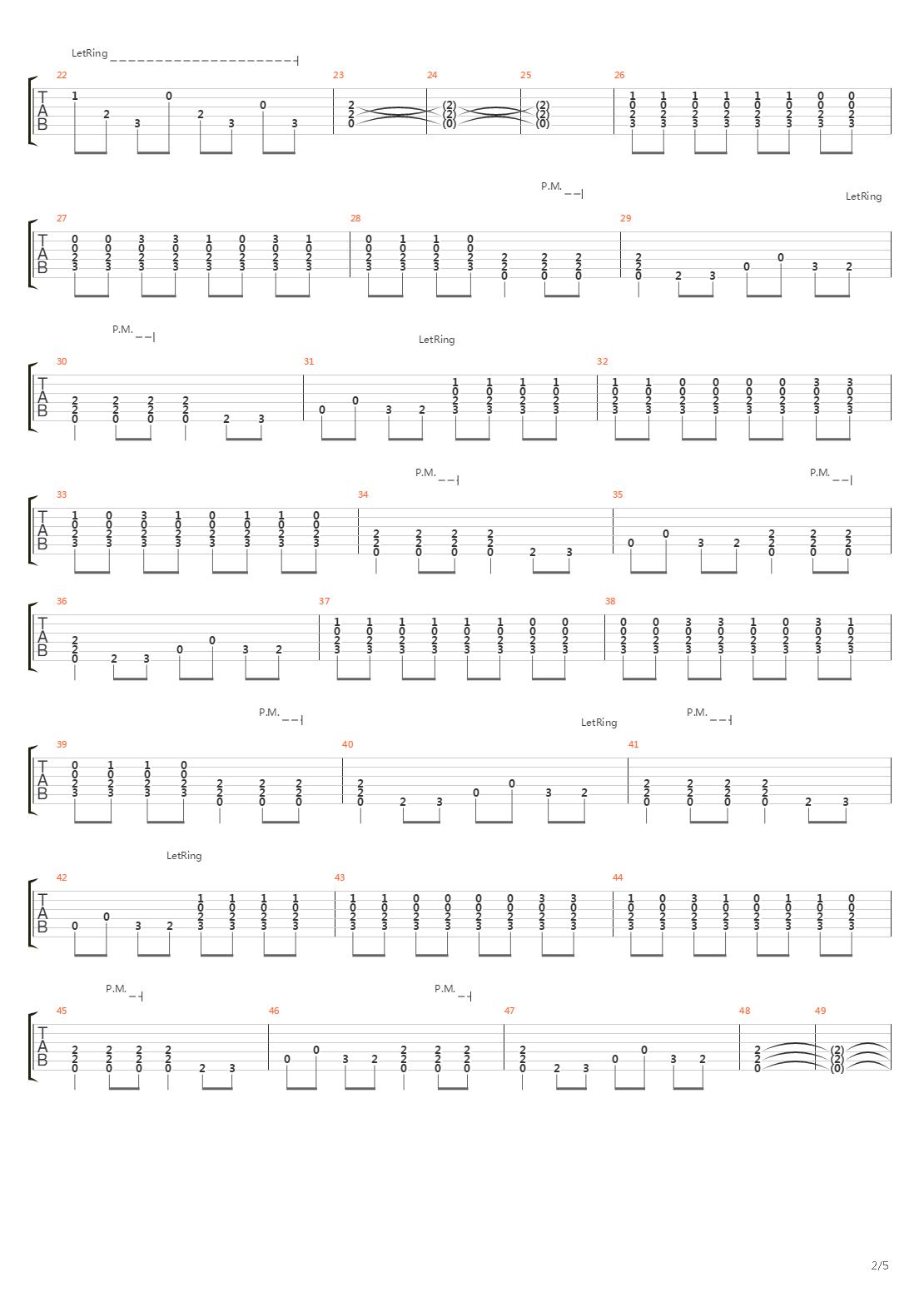 Torn吉他谱