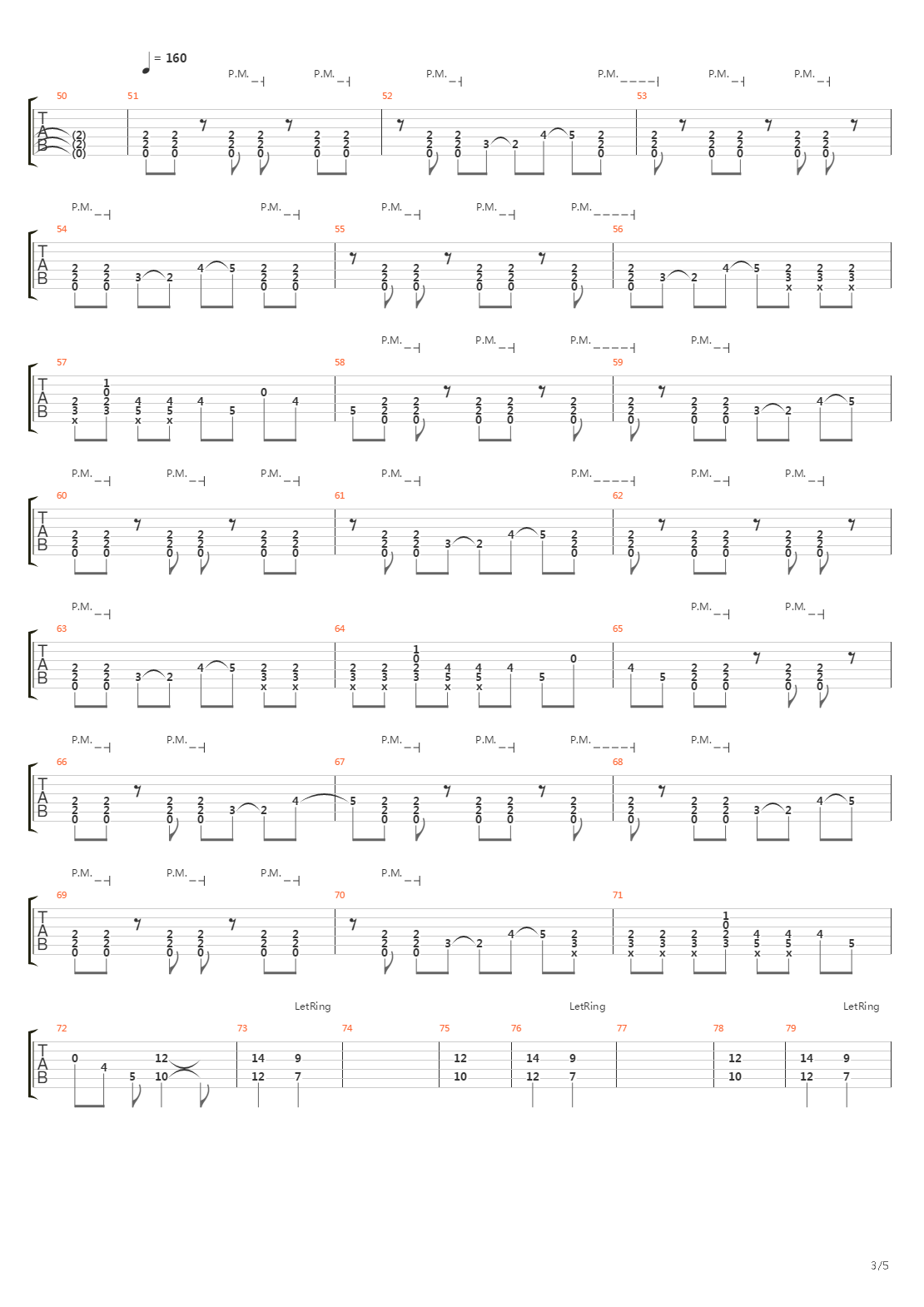 Torn吉他谱