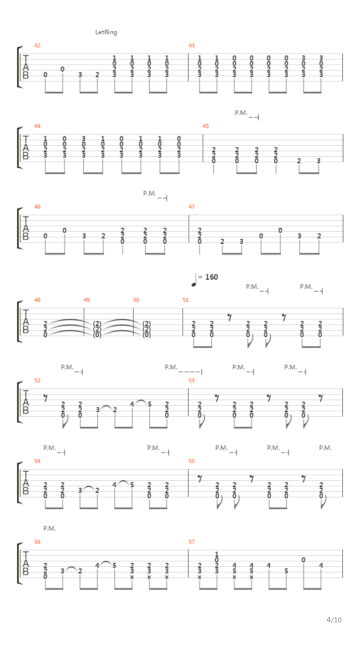 Torn吉他谱