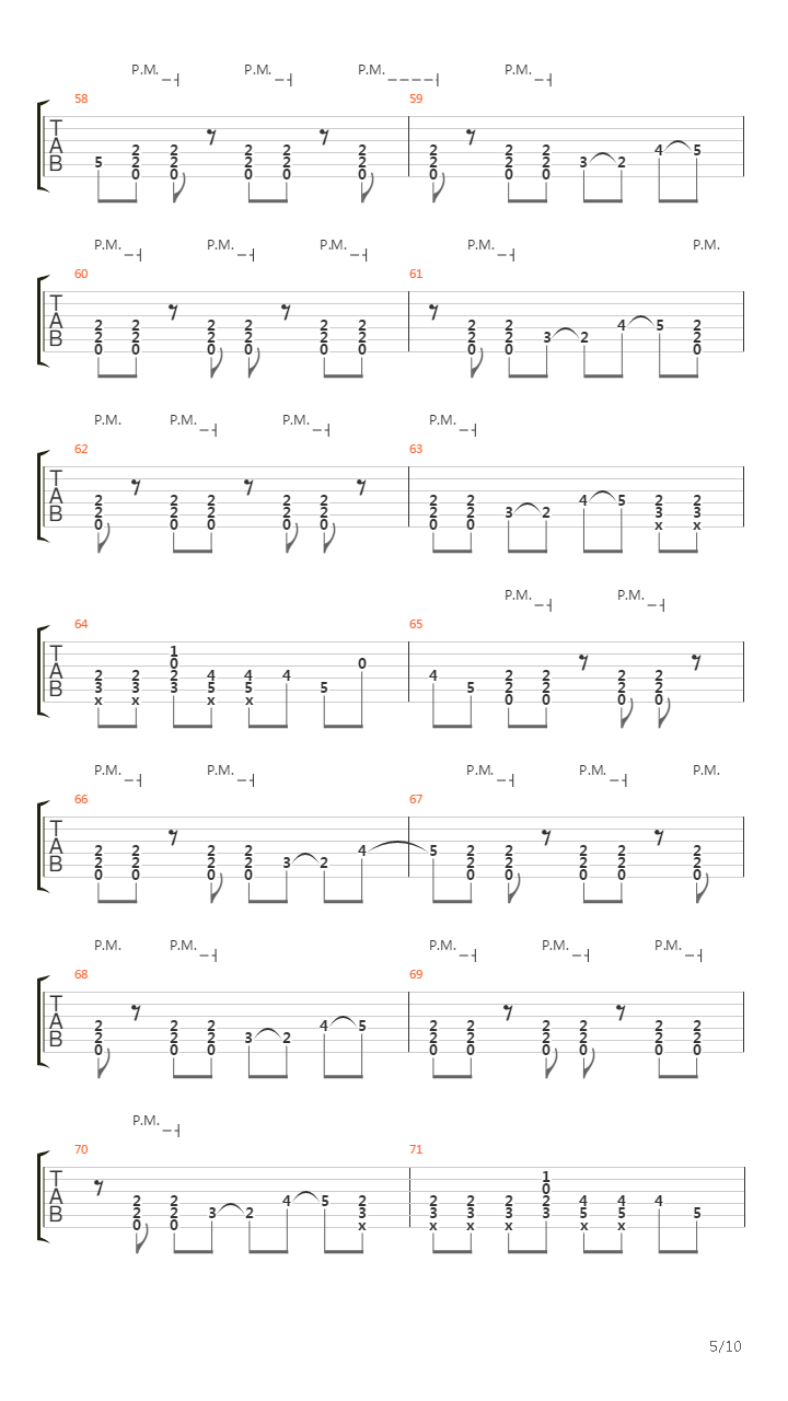Torn吉他谱