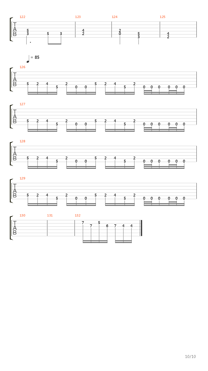 Episodios吉他谱