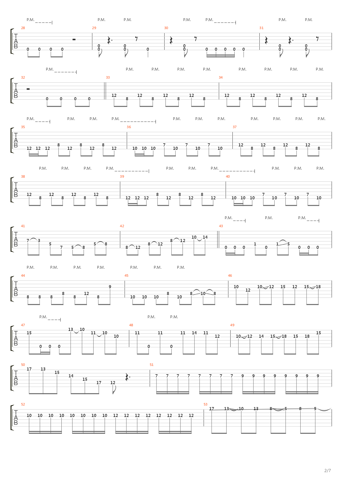 An Evaporation吉他谱
