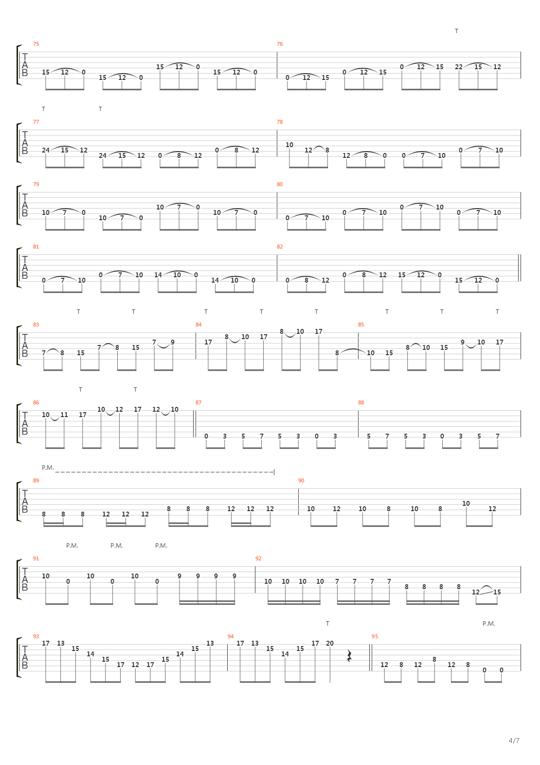An Evaporation吉他谱
