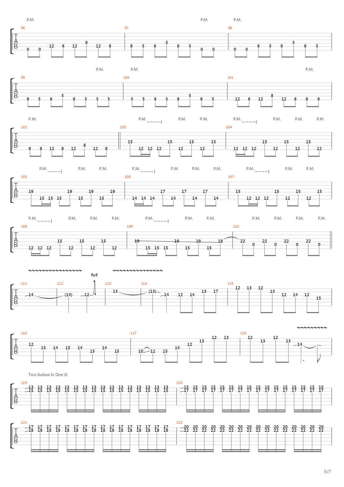 An Evaporation吉他谱