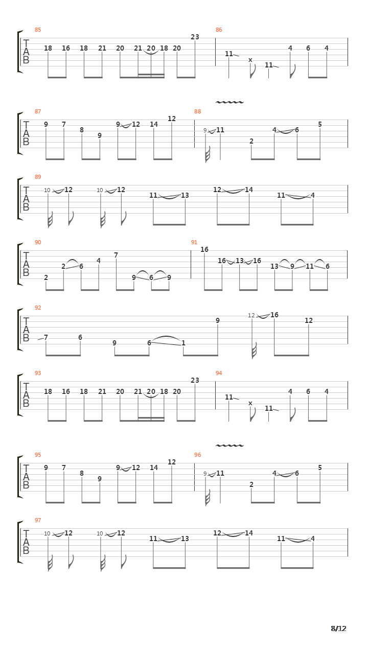 Aviator吉他谱