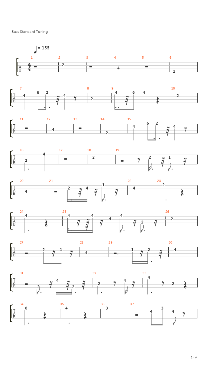 Classe 58吉他谱