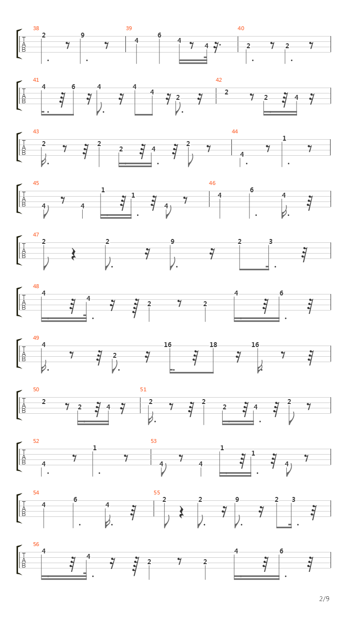 Classe 58吉他谱