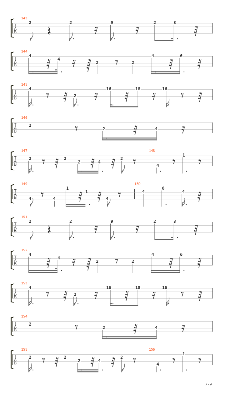 Classe 58吉他谱
