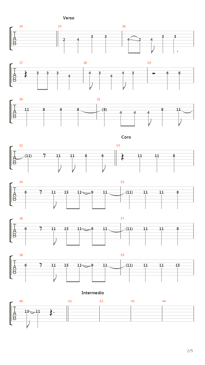 Pets吉他谱