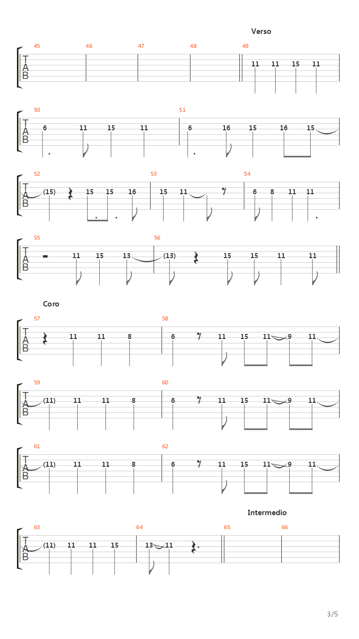 Pets吉他谱