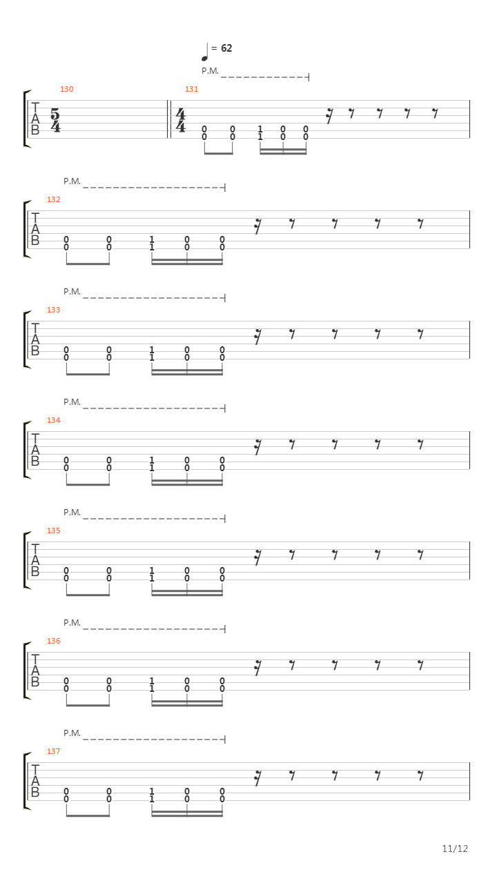 Impalement Of The Martyr吉他谱