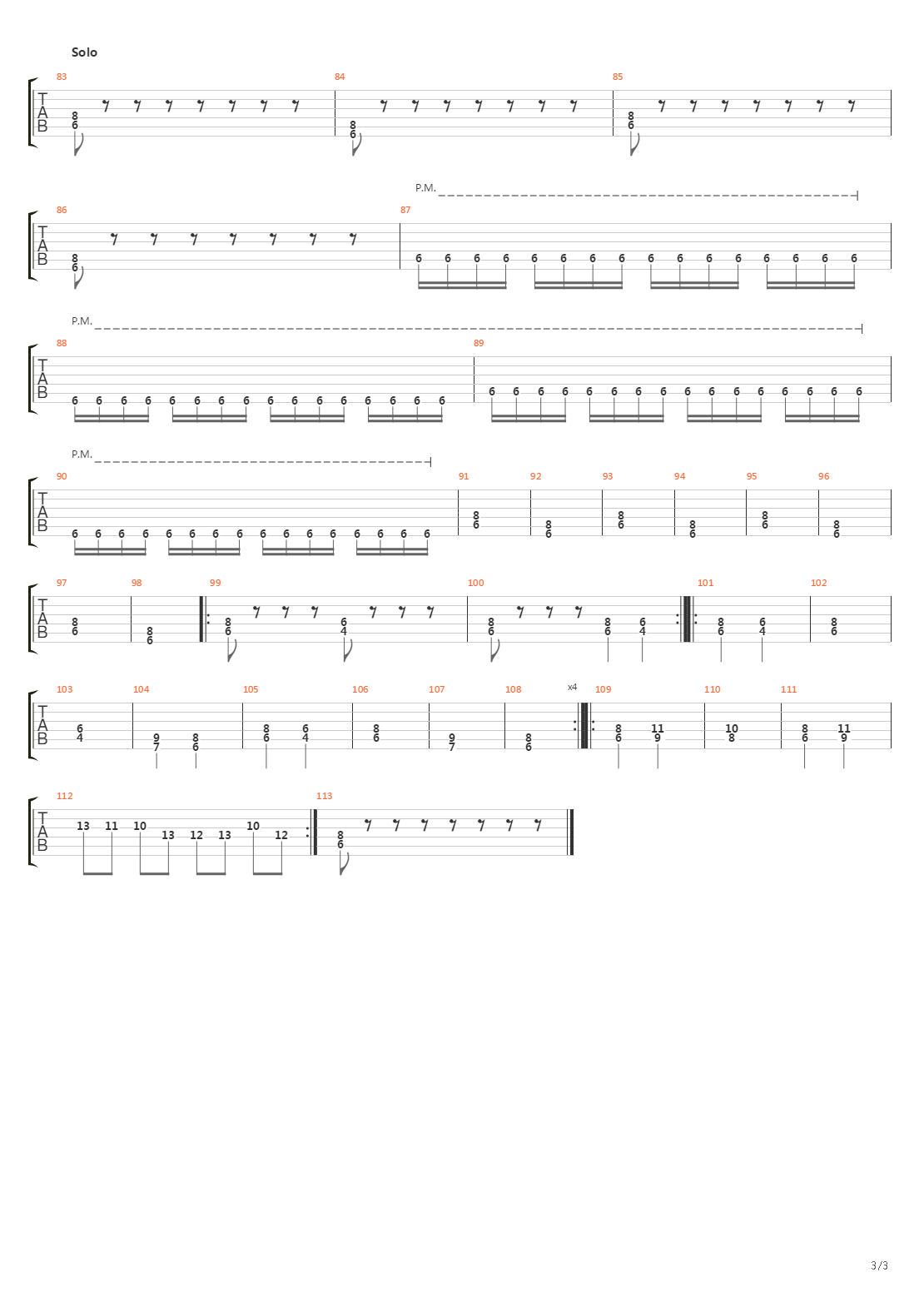 The Way Of The Sword吉他谱