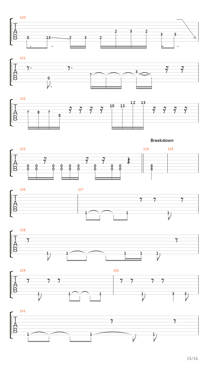The Slough Of Despond吉他谱