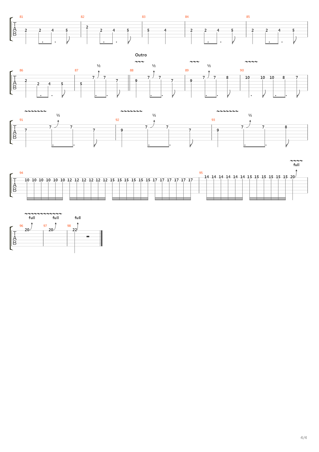 Silver And Gold吉他谱