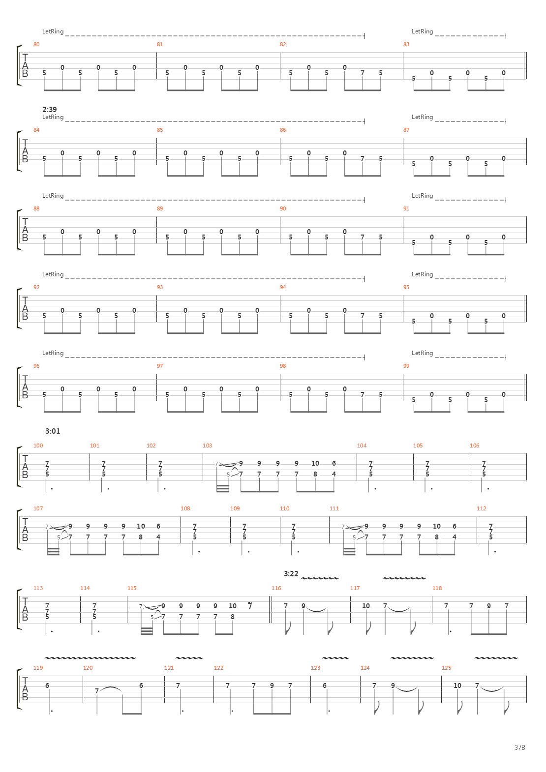 Cities Carved In Stone吉他谱