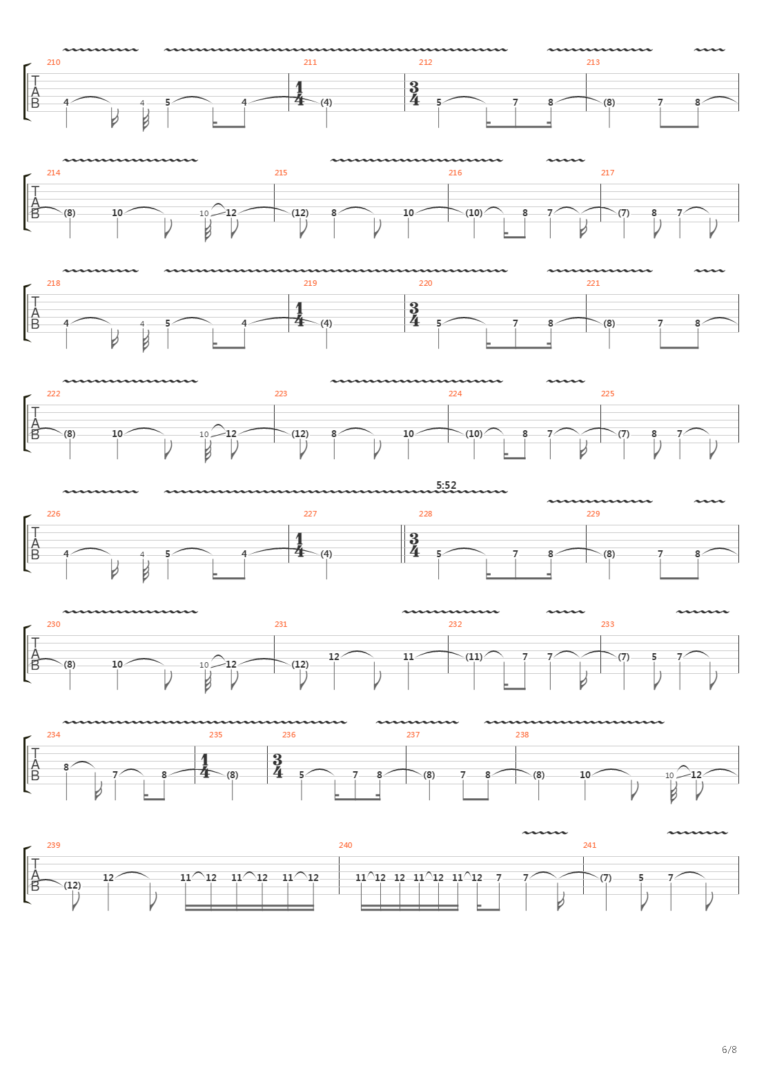 Cities Carved In Stone吉他谱