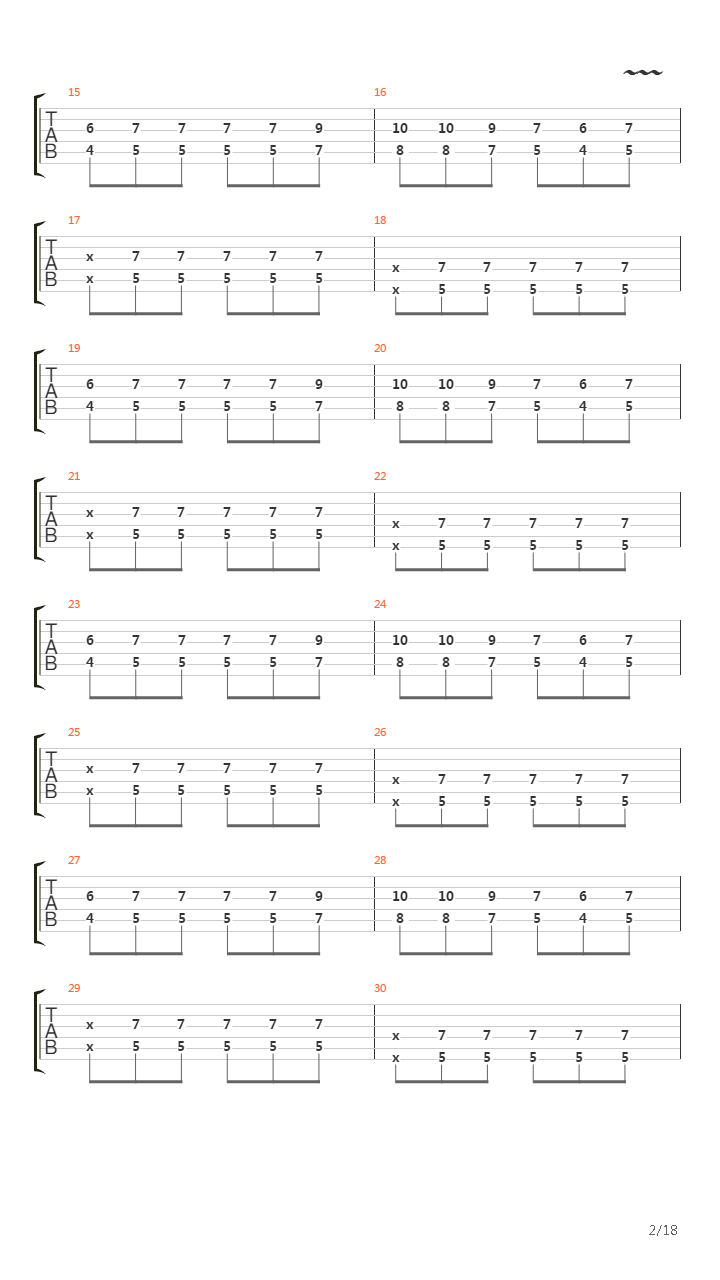 Cities Carved In Stone吉他谱