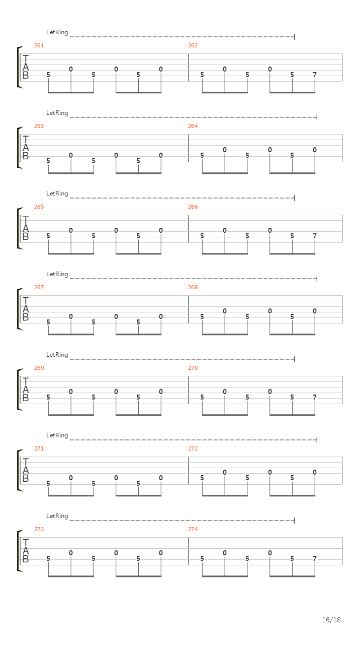 Cities Carved In Stone吉他谱