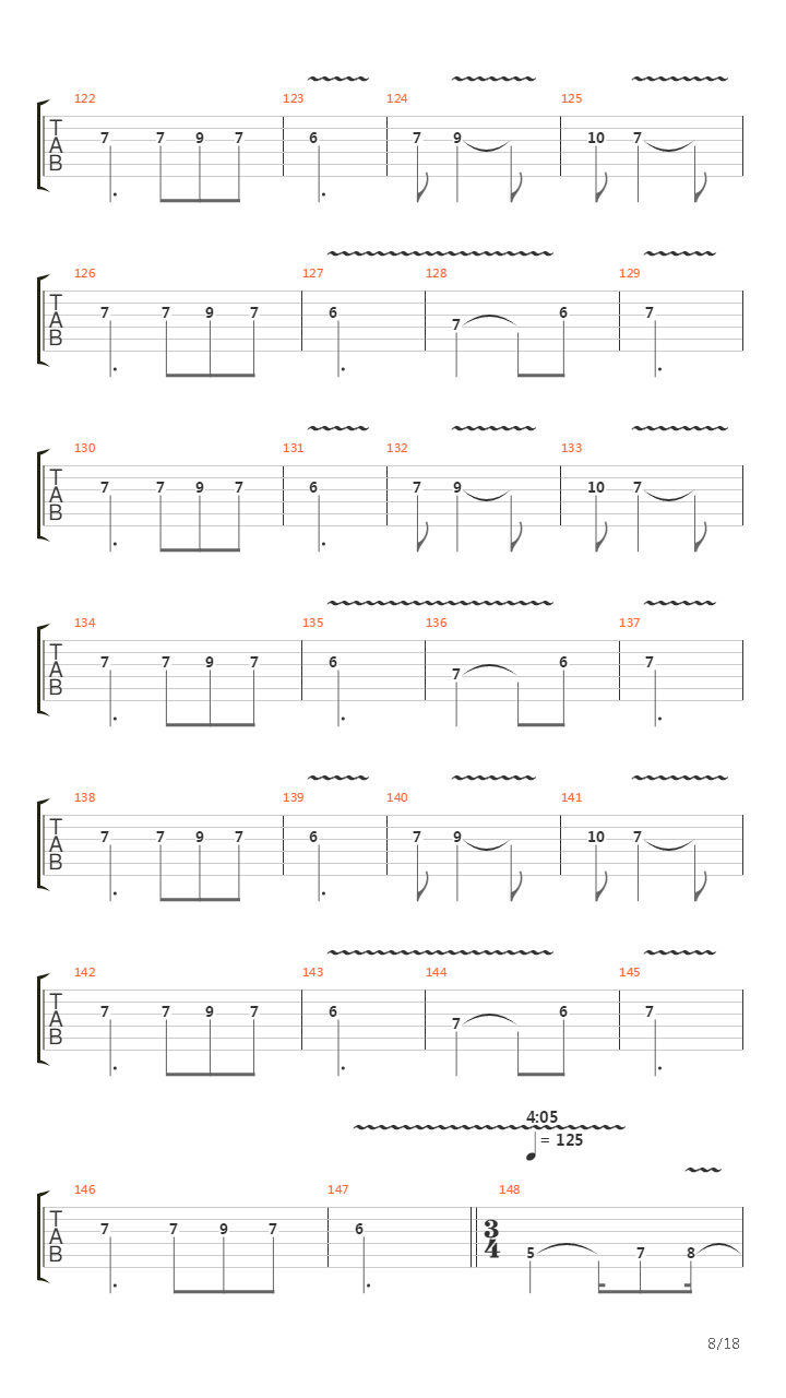 Cities Carved In Stone吉他谱