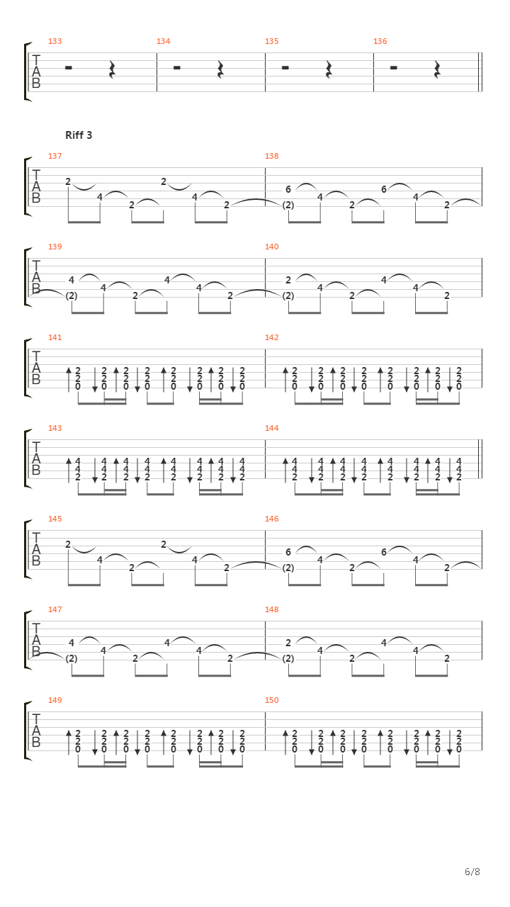 The Coffin Ships吉他谱