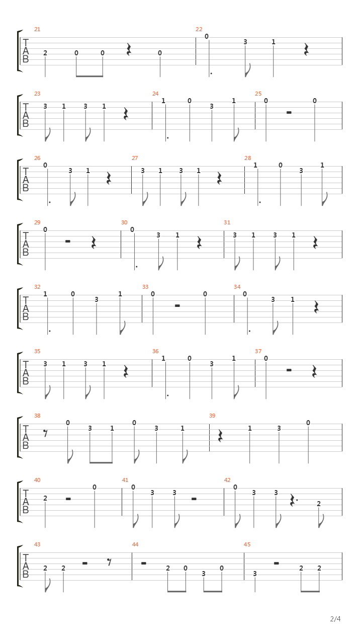 Mi Plesemo吉他谱