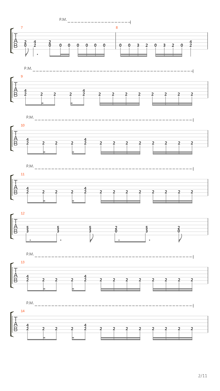 Murder 101吉他谱