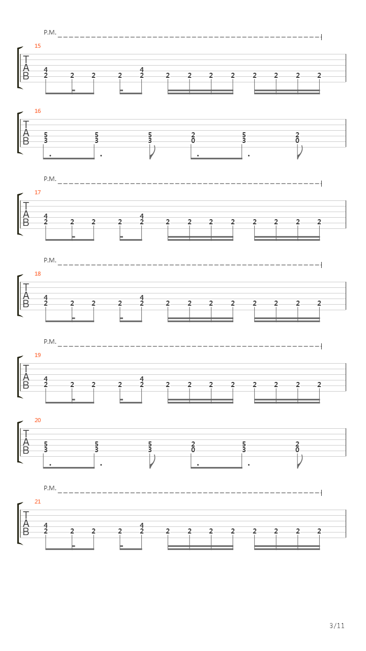 Murder 101吉他谱