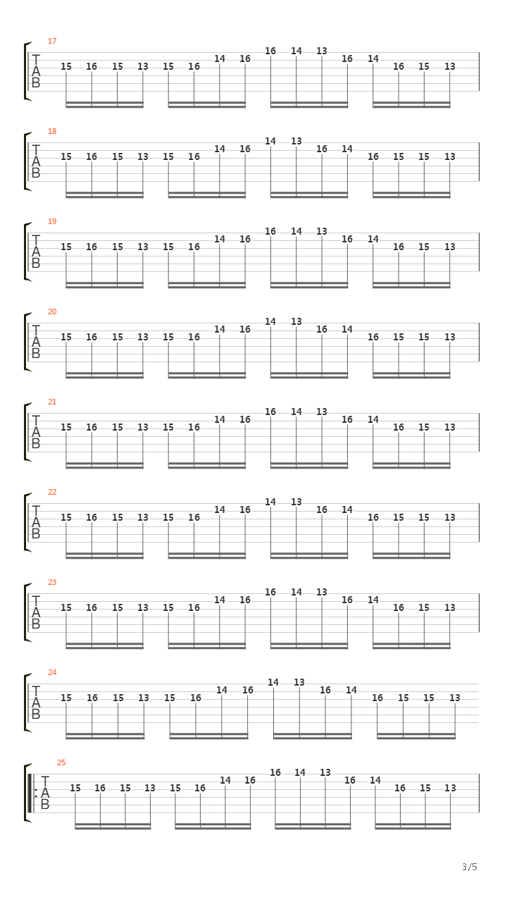 Medusas Path吉他谱