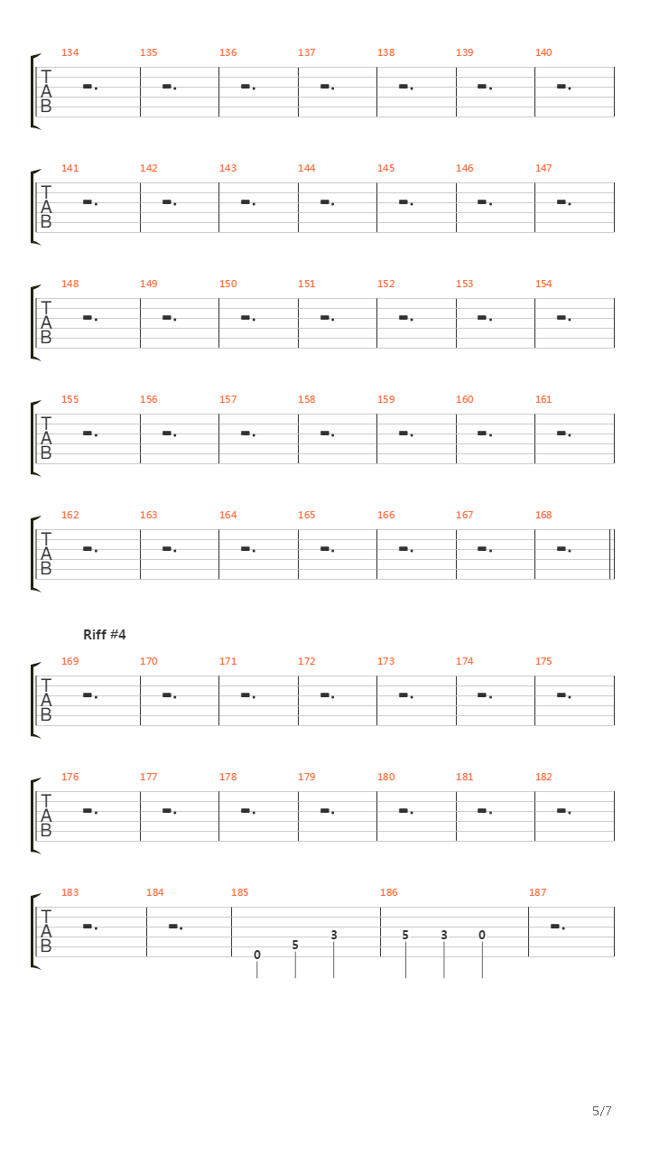 Breakdown In 3 4吉他谱