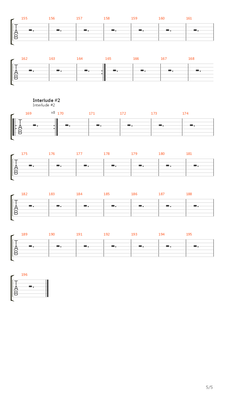 Breakdown In 3 4吉他谱