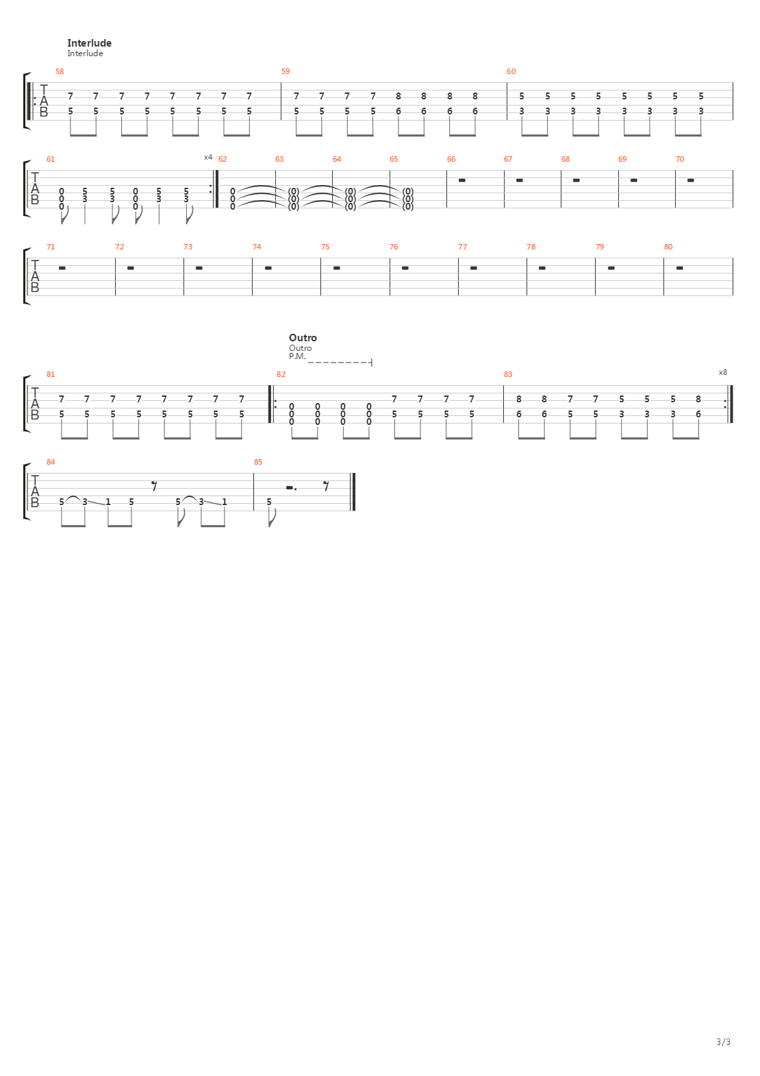 Chapter 2吉他谱