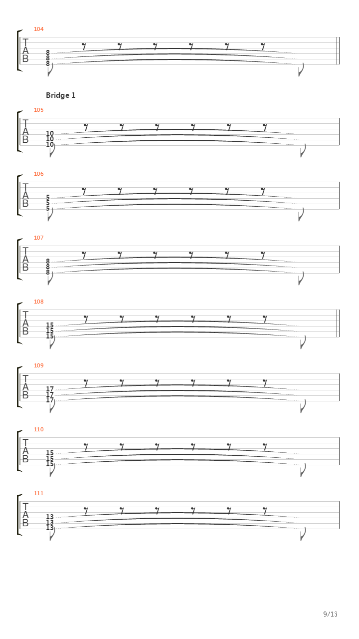 Normandy吉他谱