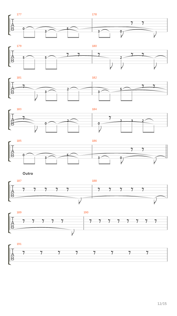 Rte 66吉他谱