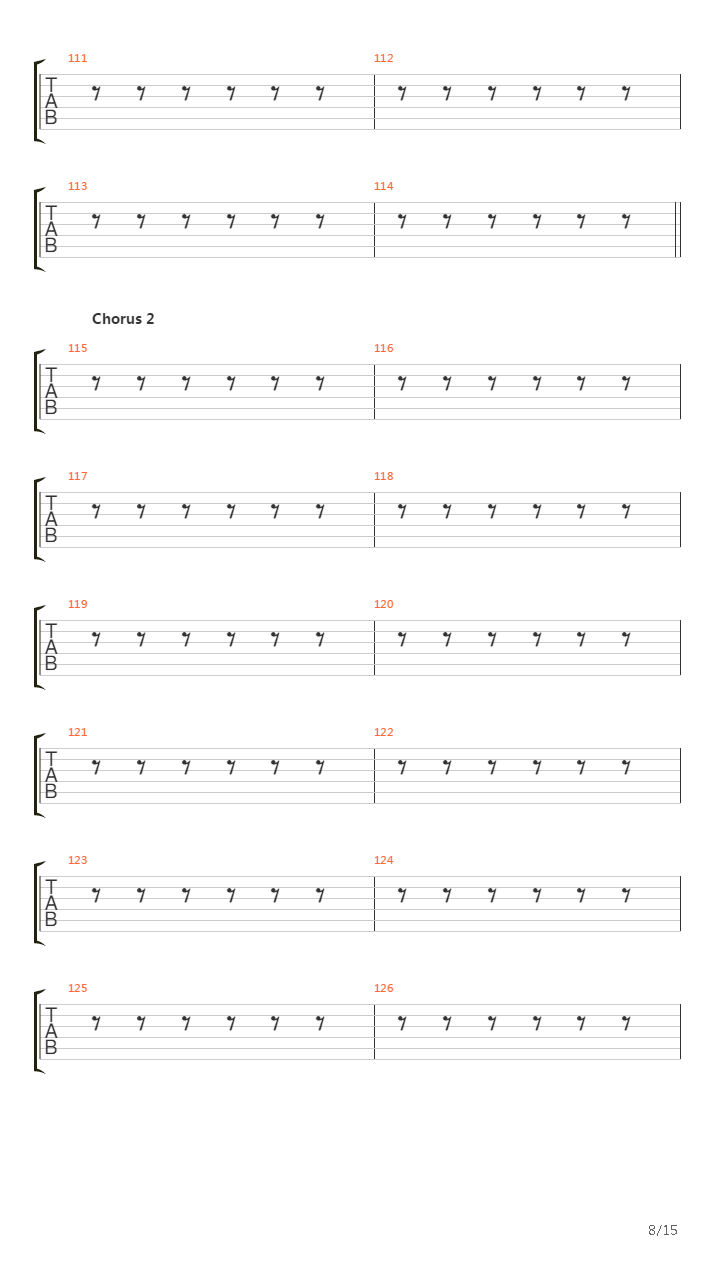 Rte 66吉他谱