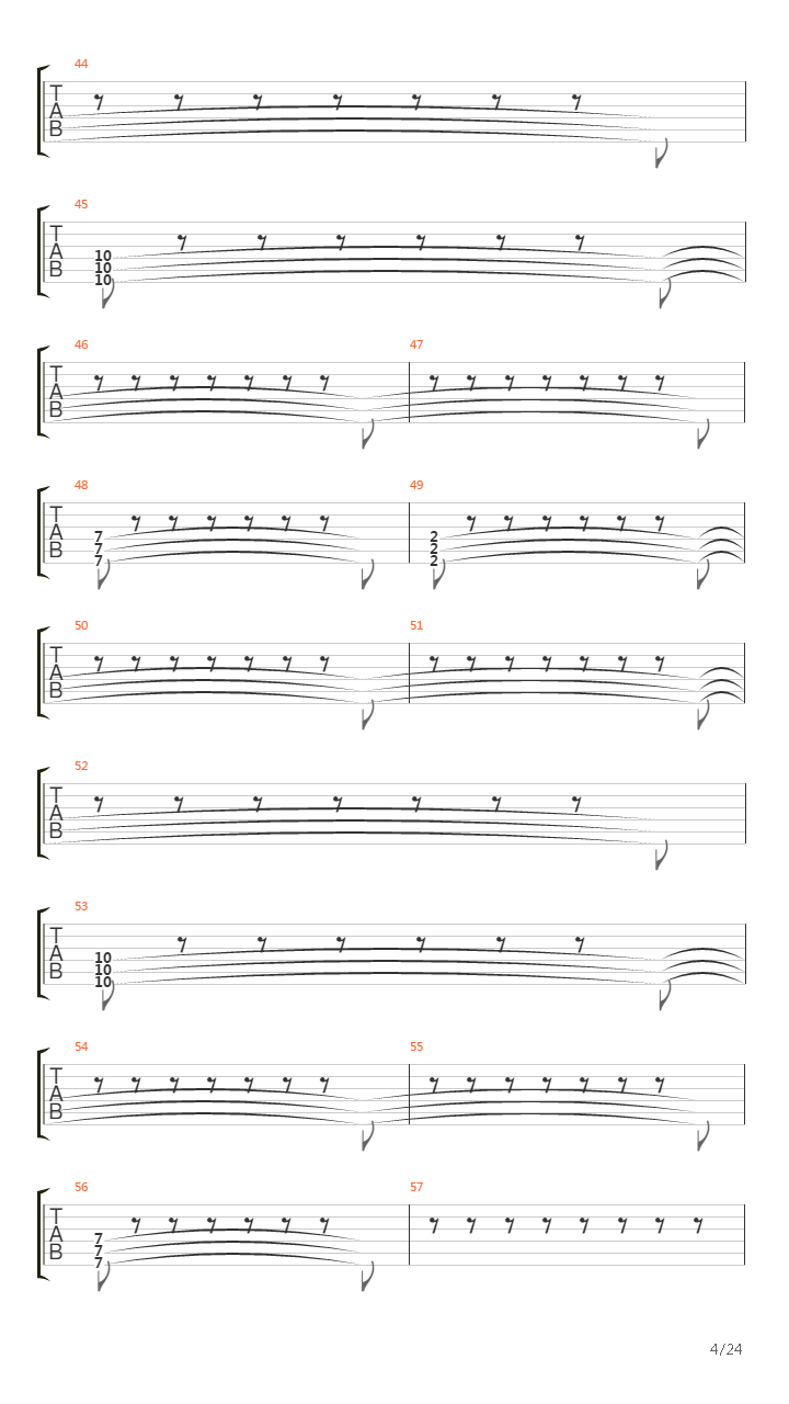 Sanctuary Hum吉他谱