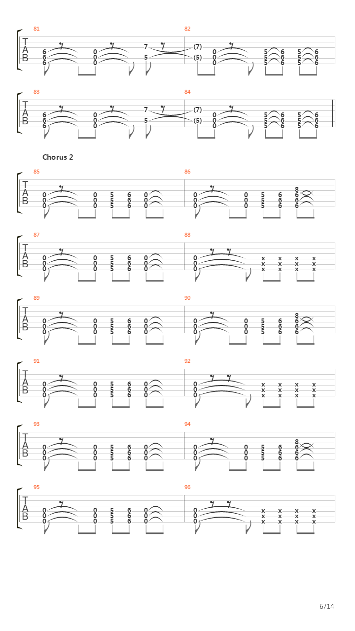Set Me Up吉他谱