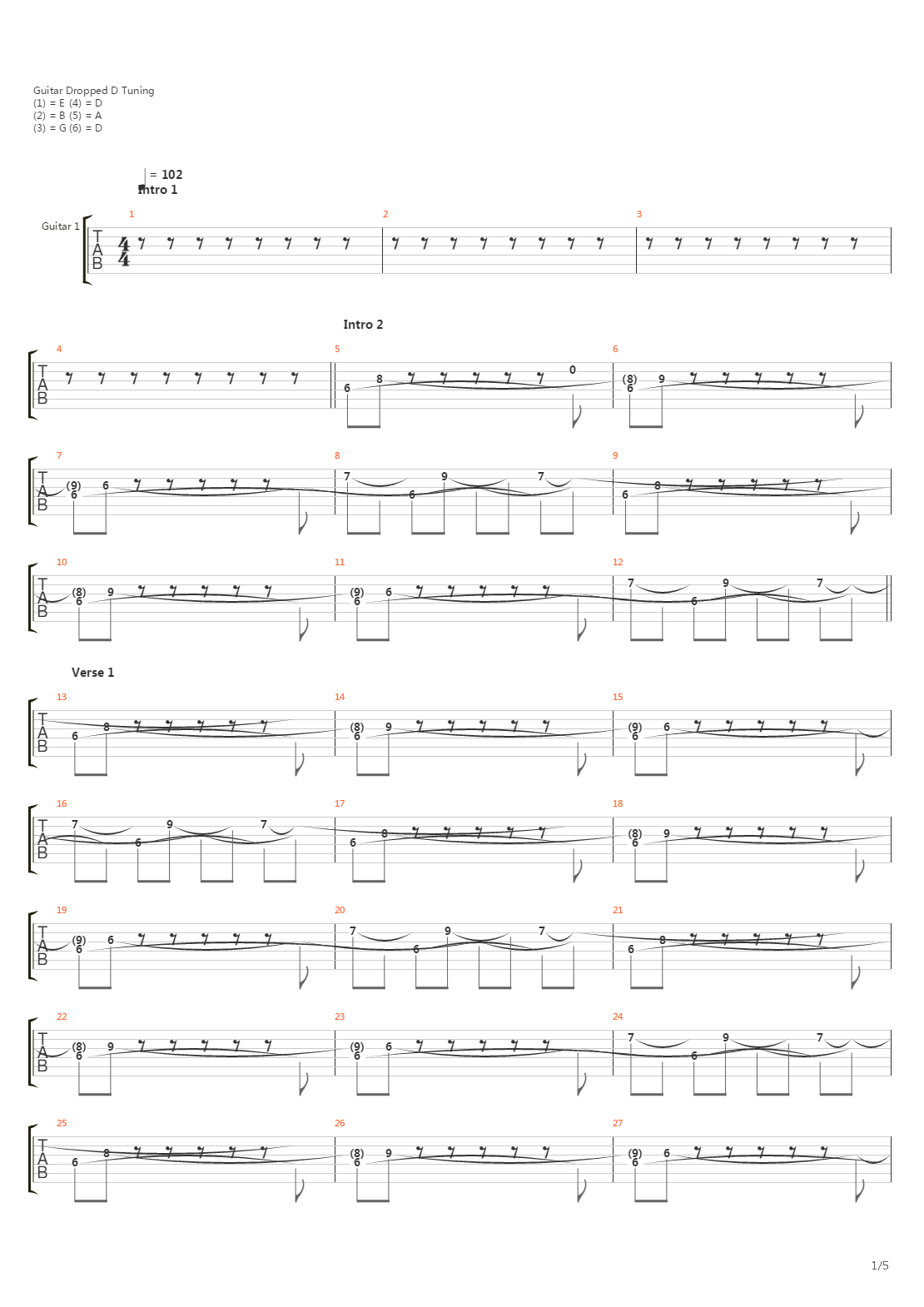 Solace吉他谱